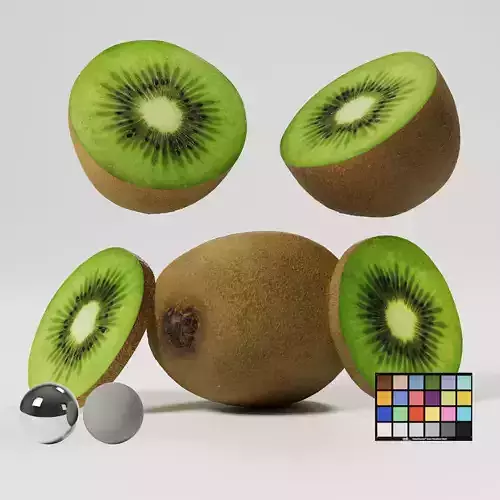 Kiwi green 3D model