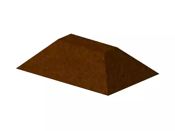 Material Stockpile - Revit Family 3D model