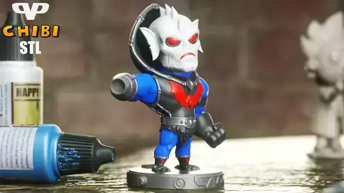 MOTU Hordak Chibi for 3D Printing STL ChibiSTL