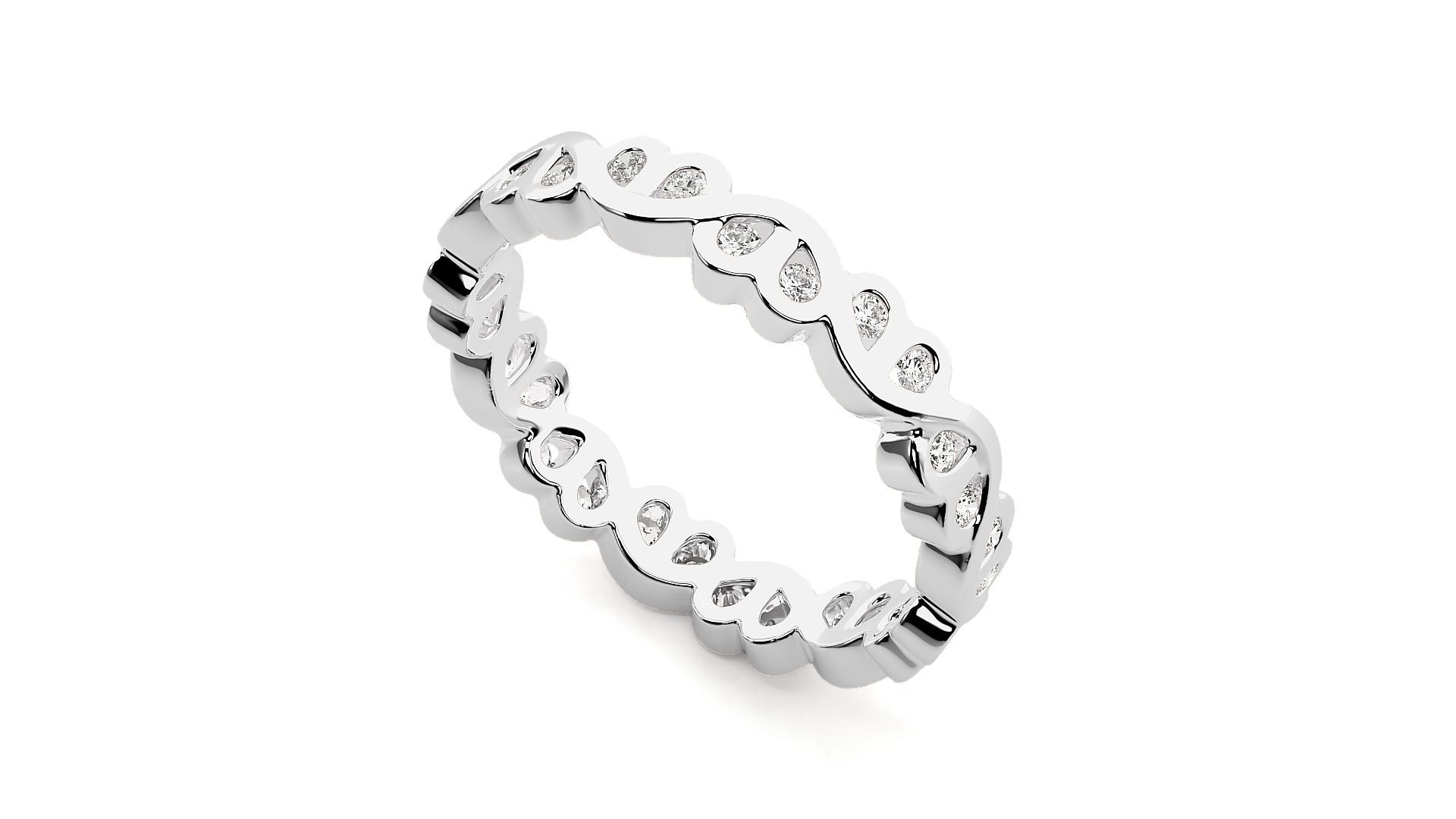 Band ring - CAD 7897 3D print model_6