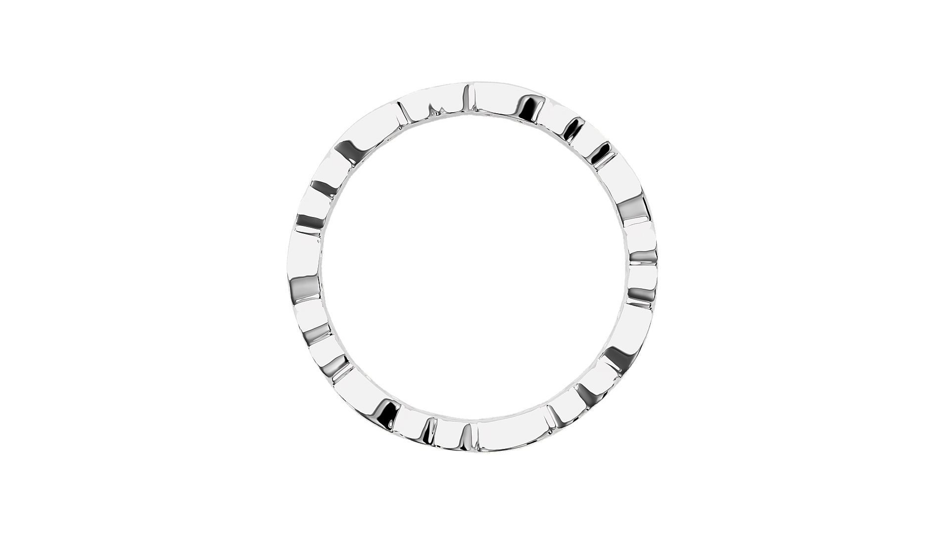 Band ring - CAD 7897 3D print model_5