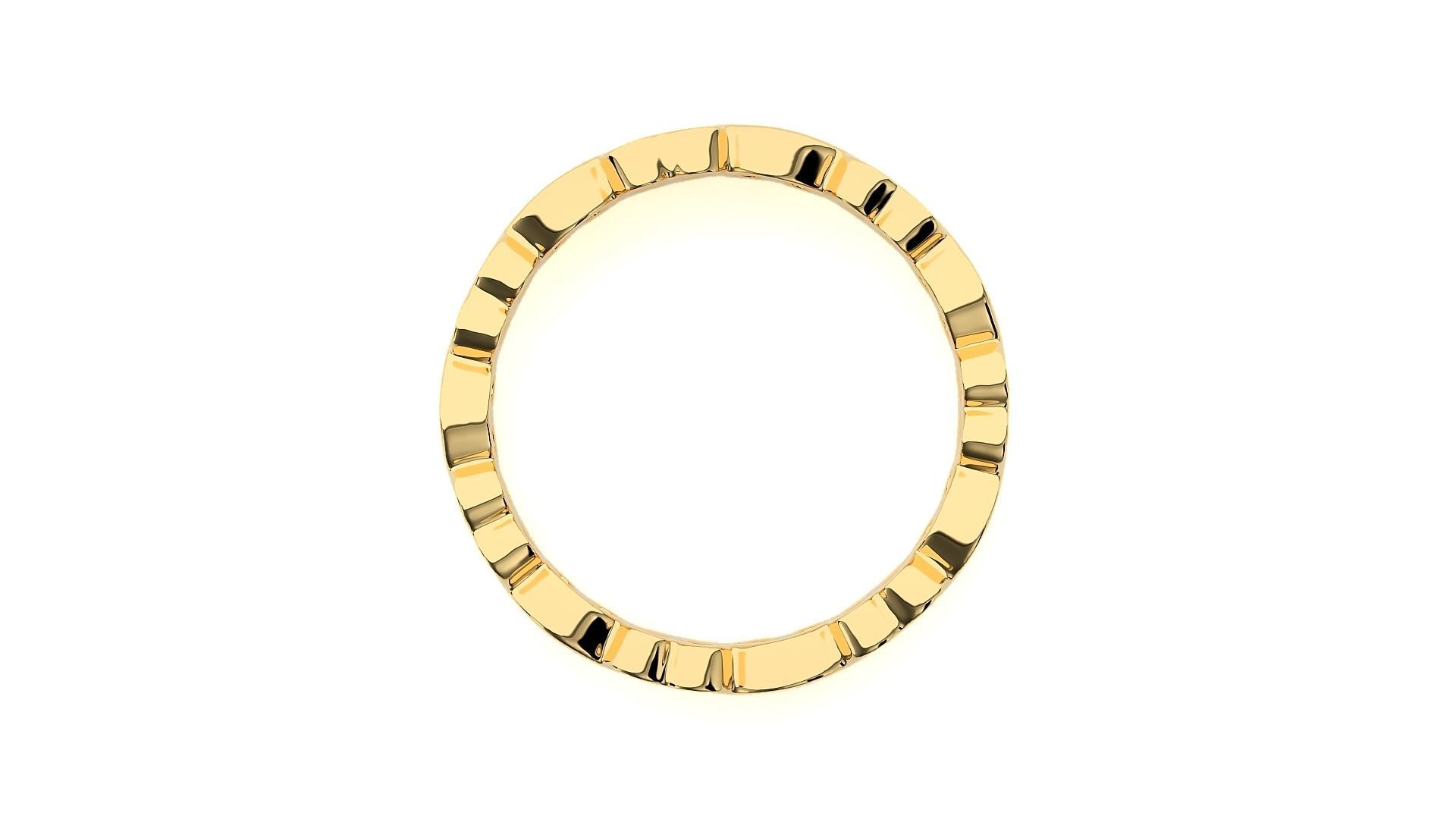 Band ring - CAD 7897 3D print model_8