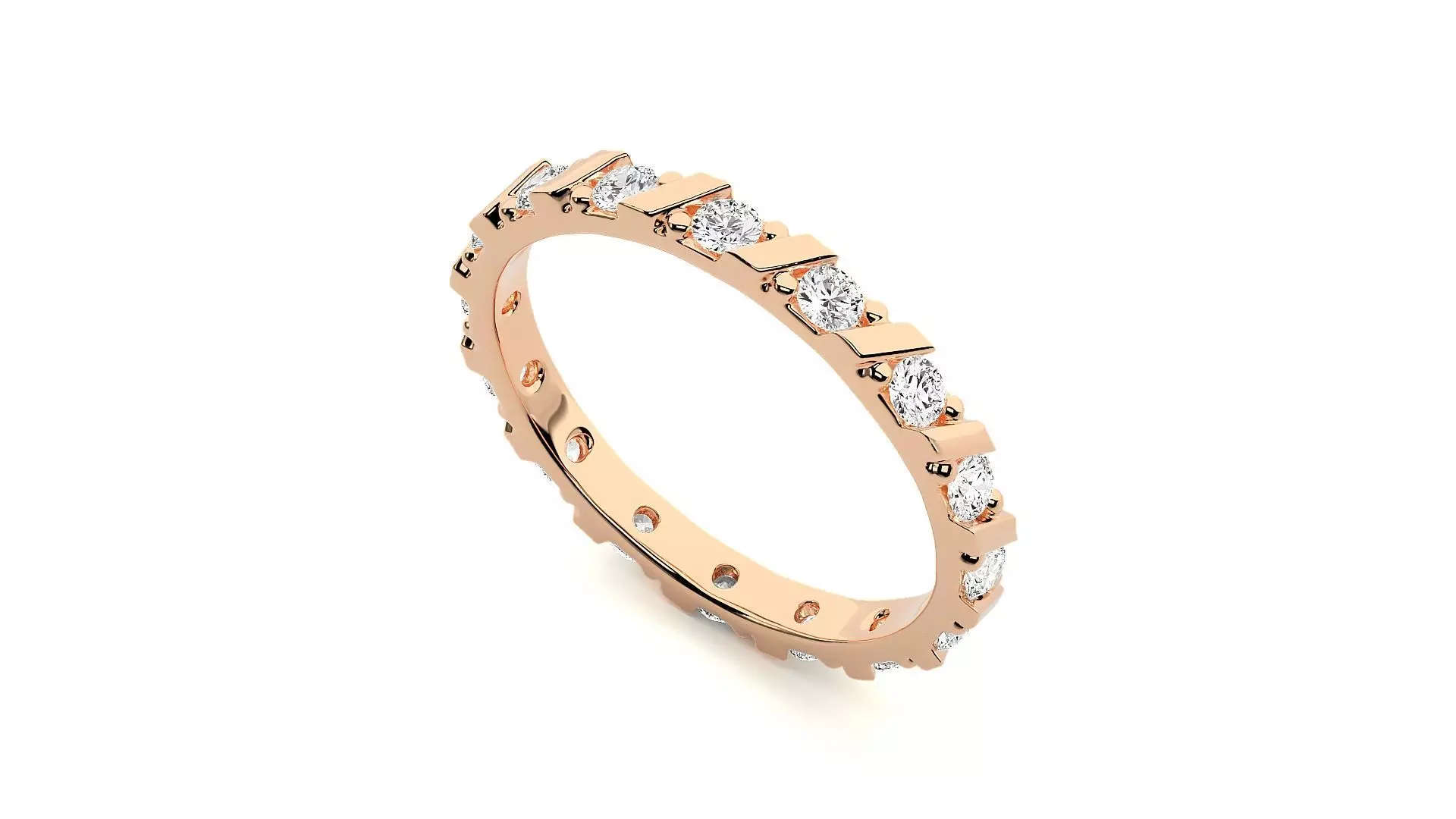 Band ring - CAD 7755 3D print model_0