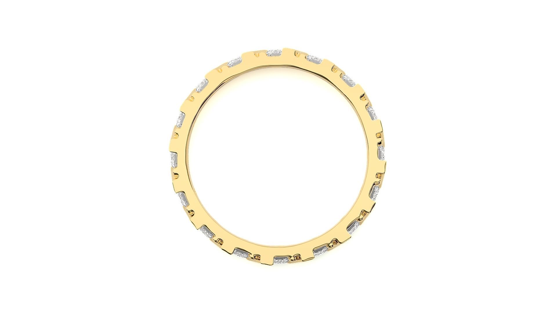 Band ring - CAD 7755 3D print model_8