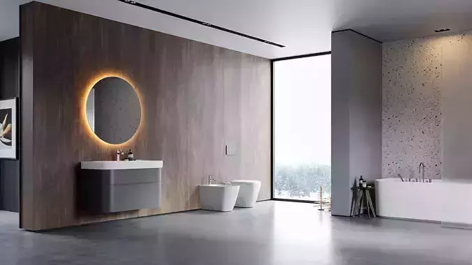 ProVis3D 007 - Bathroom I 3D model