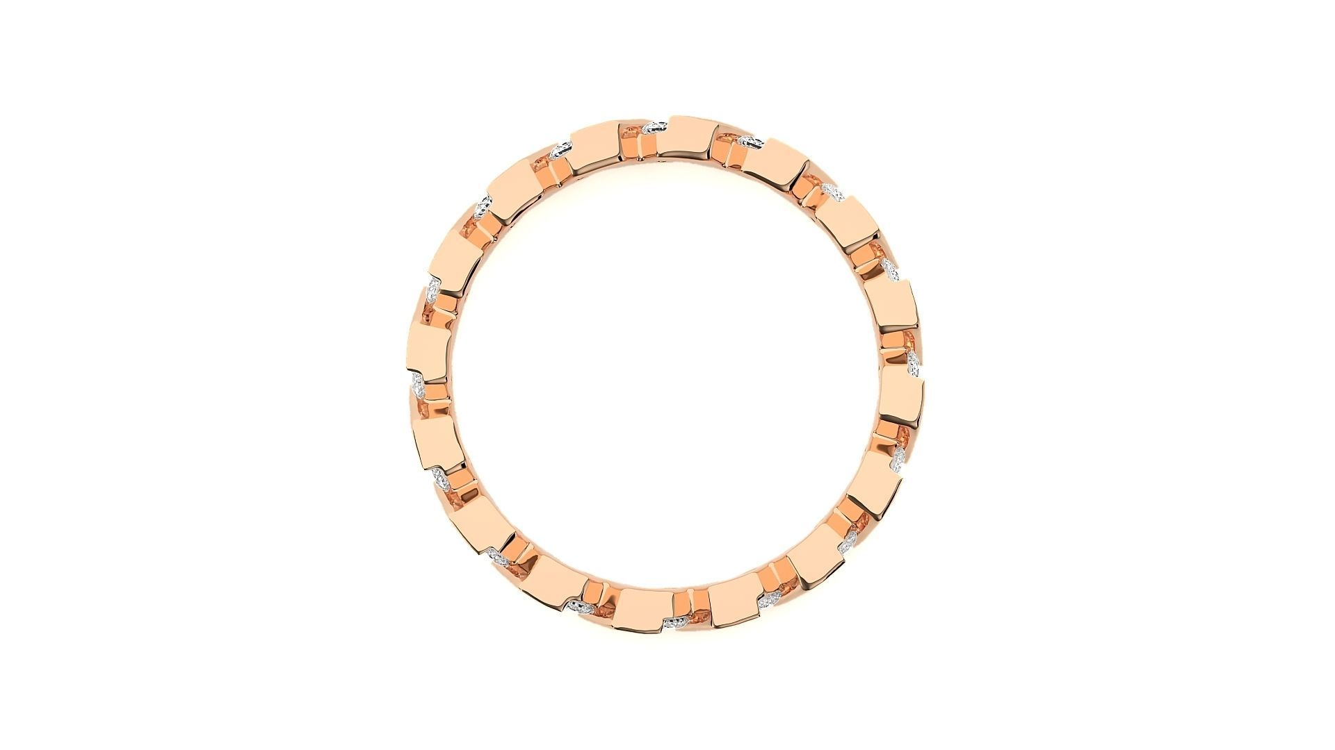 Band ring - CAD 4799 3D print model_2