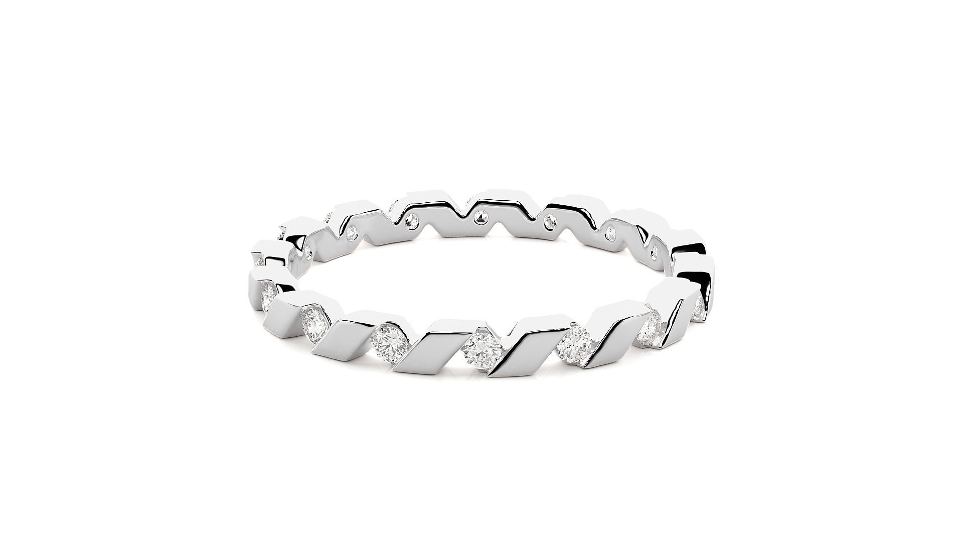 Band ring - CAD 4799 3D print model_4