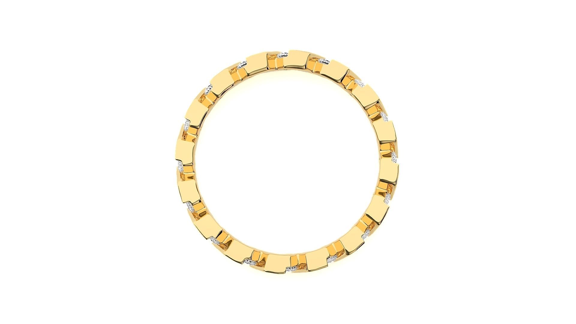 Band ring - CAD 4799 3D print model_8