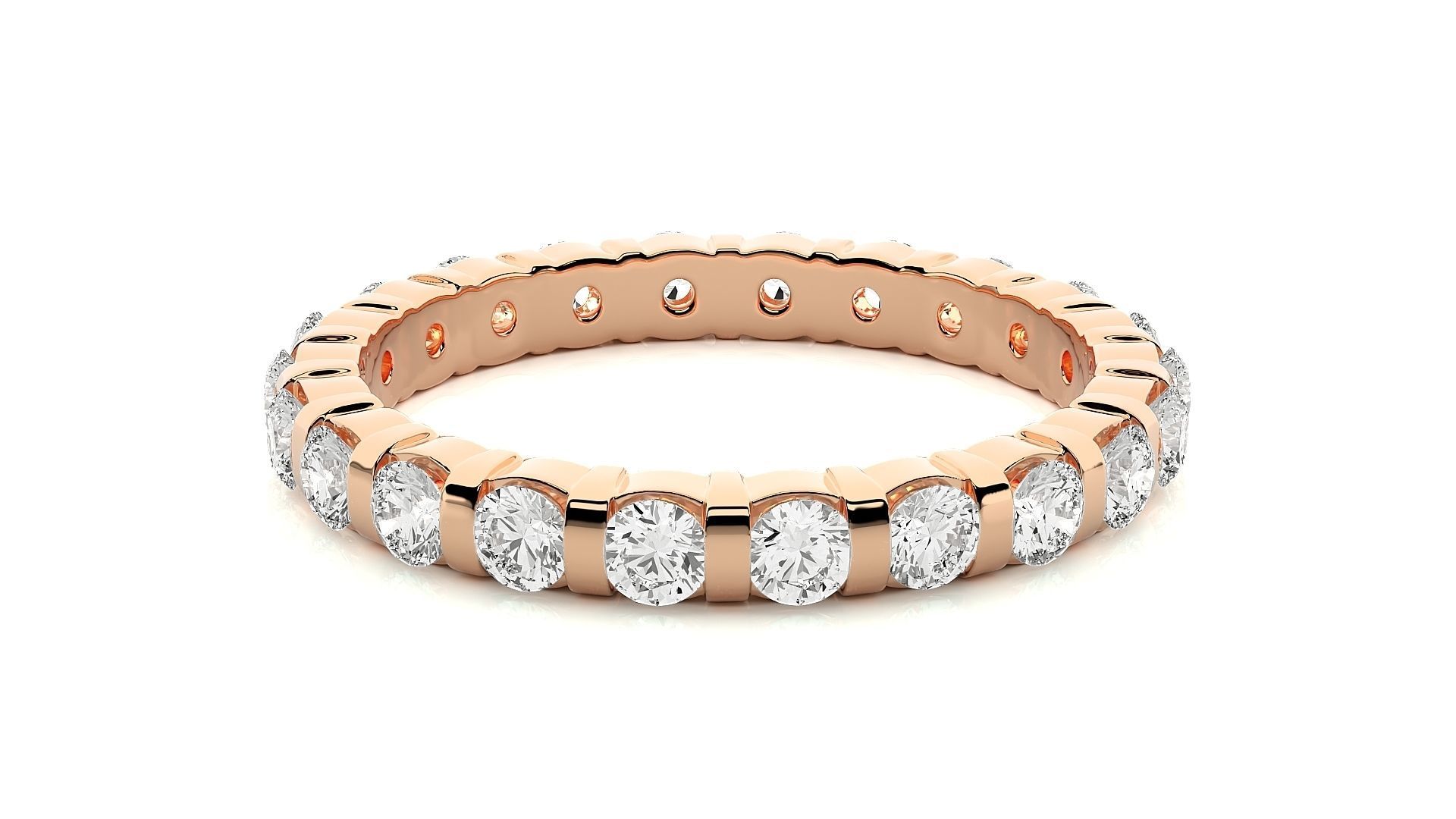 Band ring - CAD 2633 3D print model_1