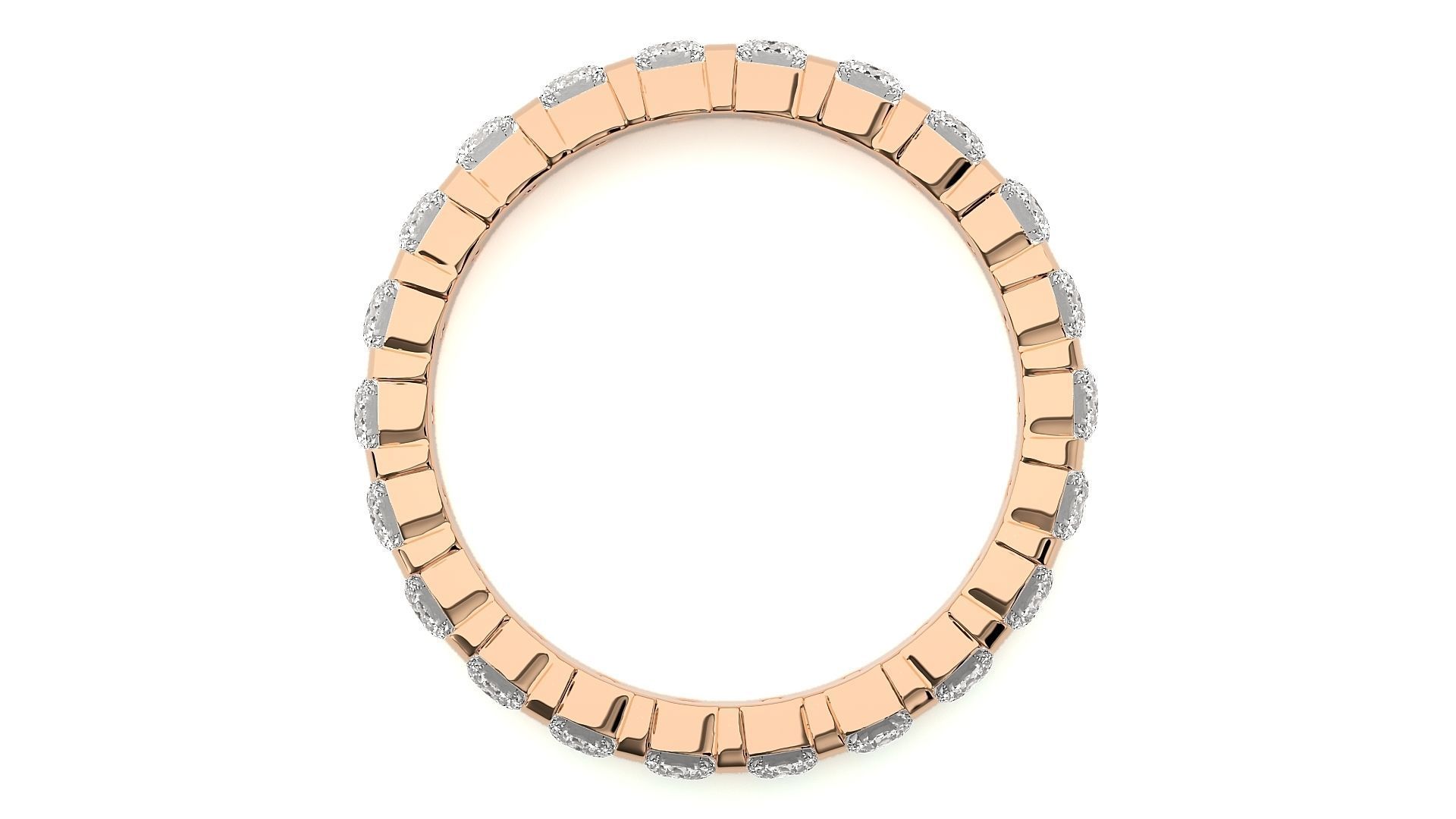 Band ring - CAD 2633 3D print model_2