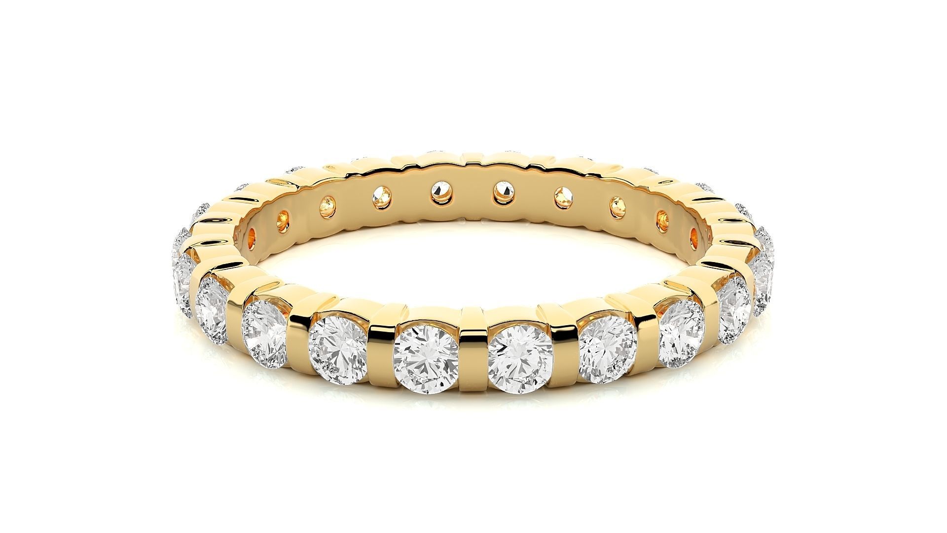 Band ring - CAD 2633 3D print model_7