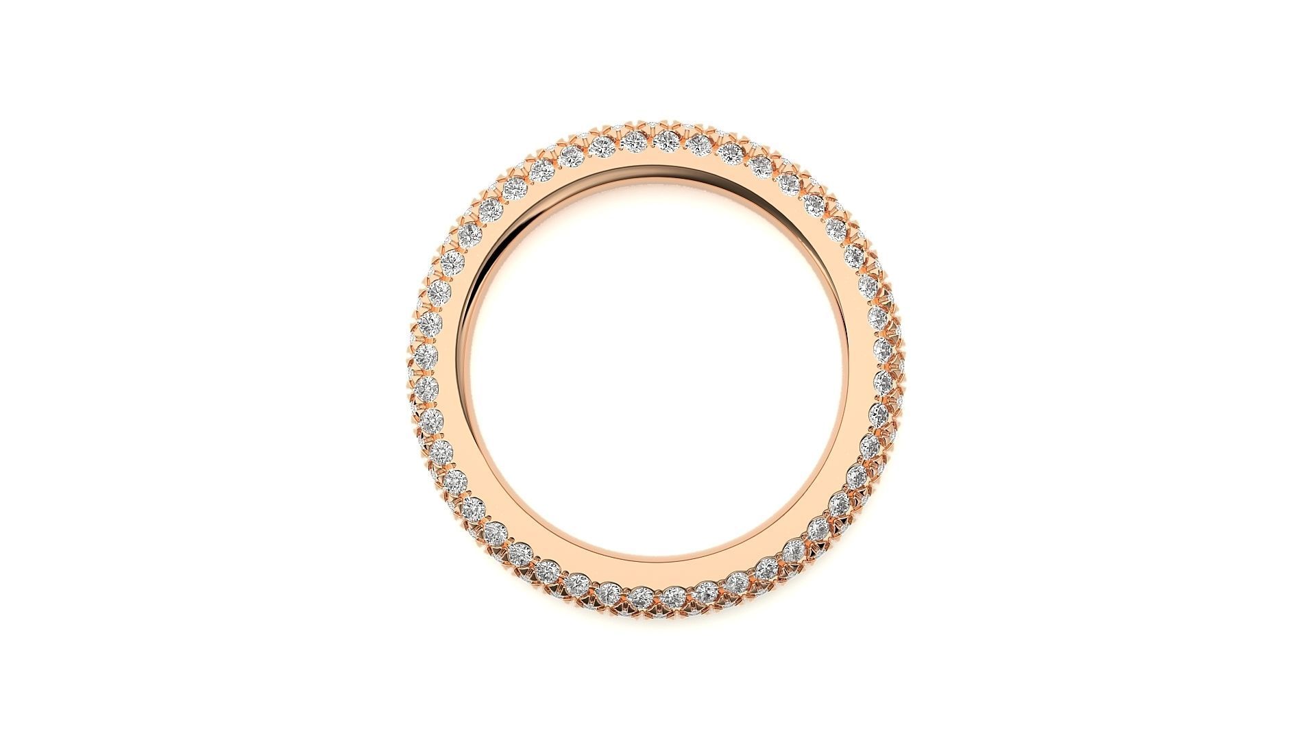 Band ring - CAD 2586 3D print model_2