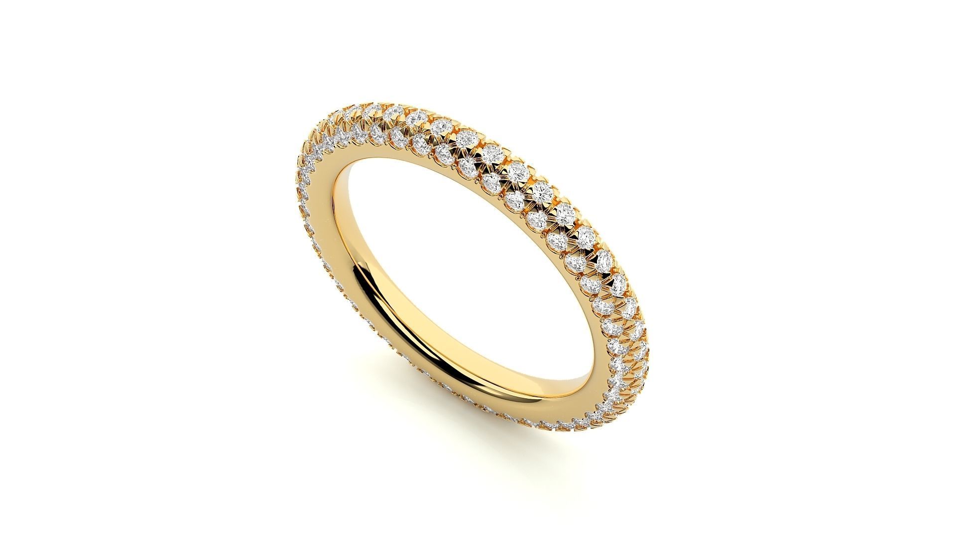 Band ring - CAD 2586 3D print model_9