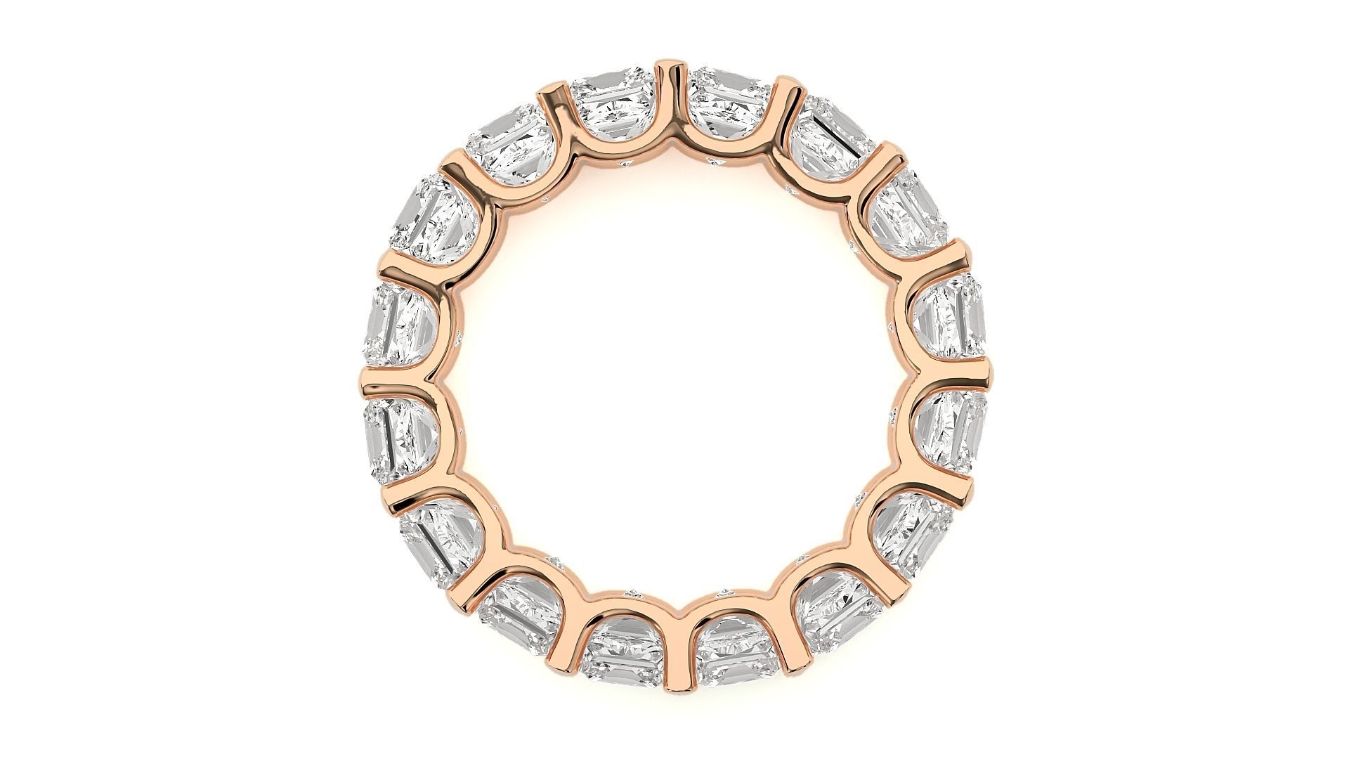 Band ring - CAD 2216 3D print model_2