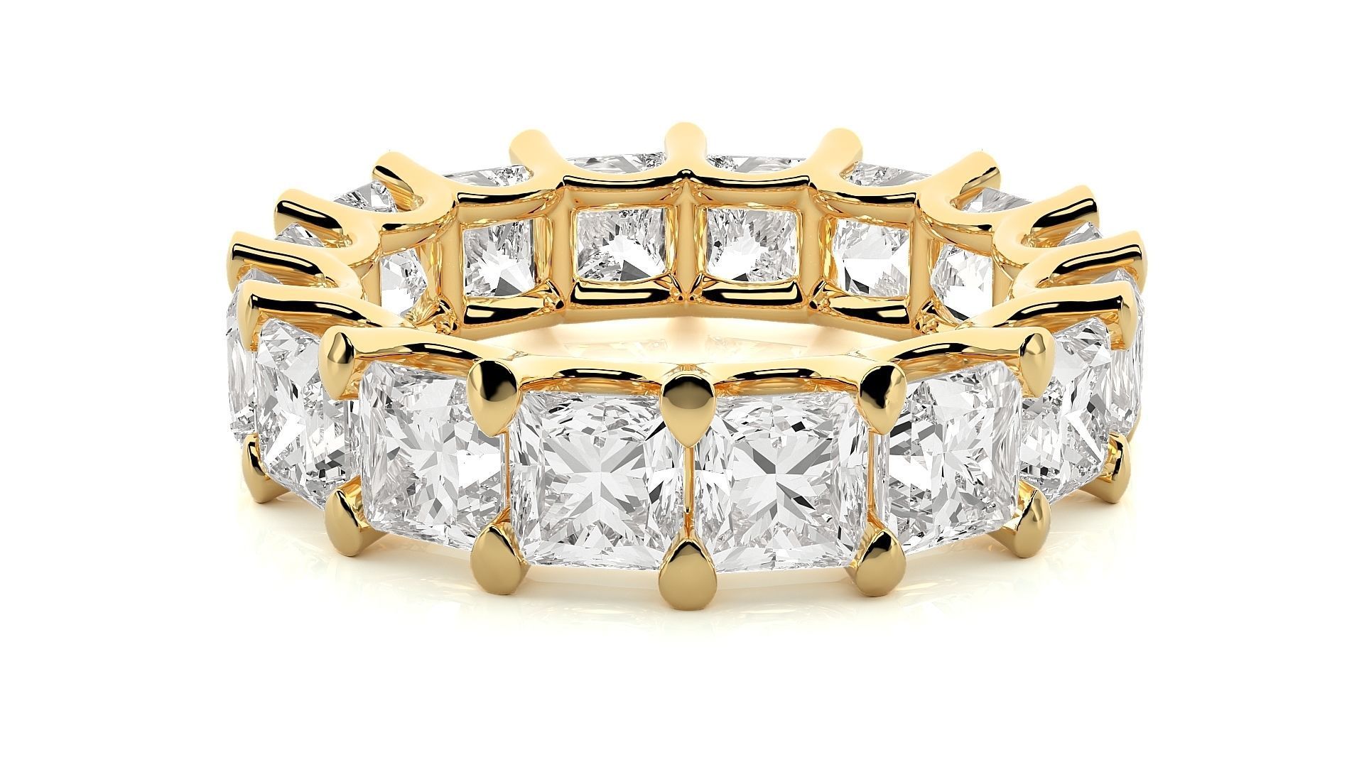 Band ring - CAD 2216 3D print model_7