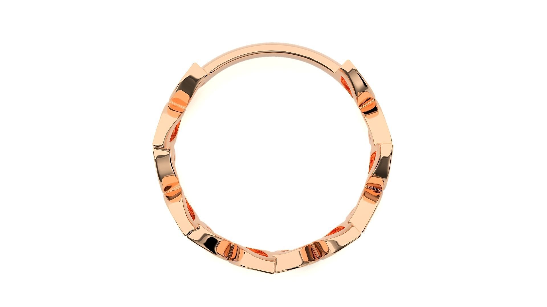 Band ring - CAD 962 3D print model_2