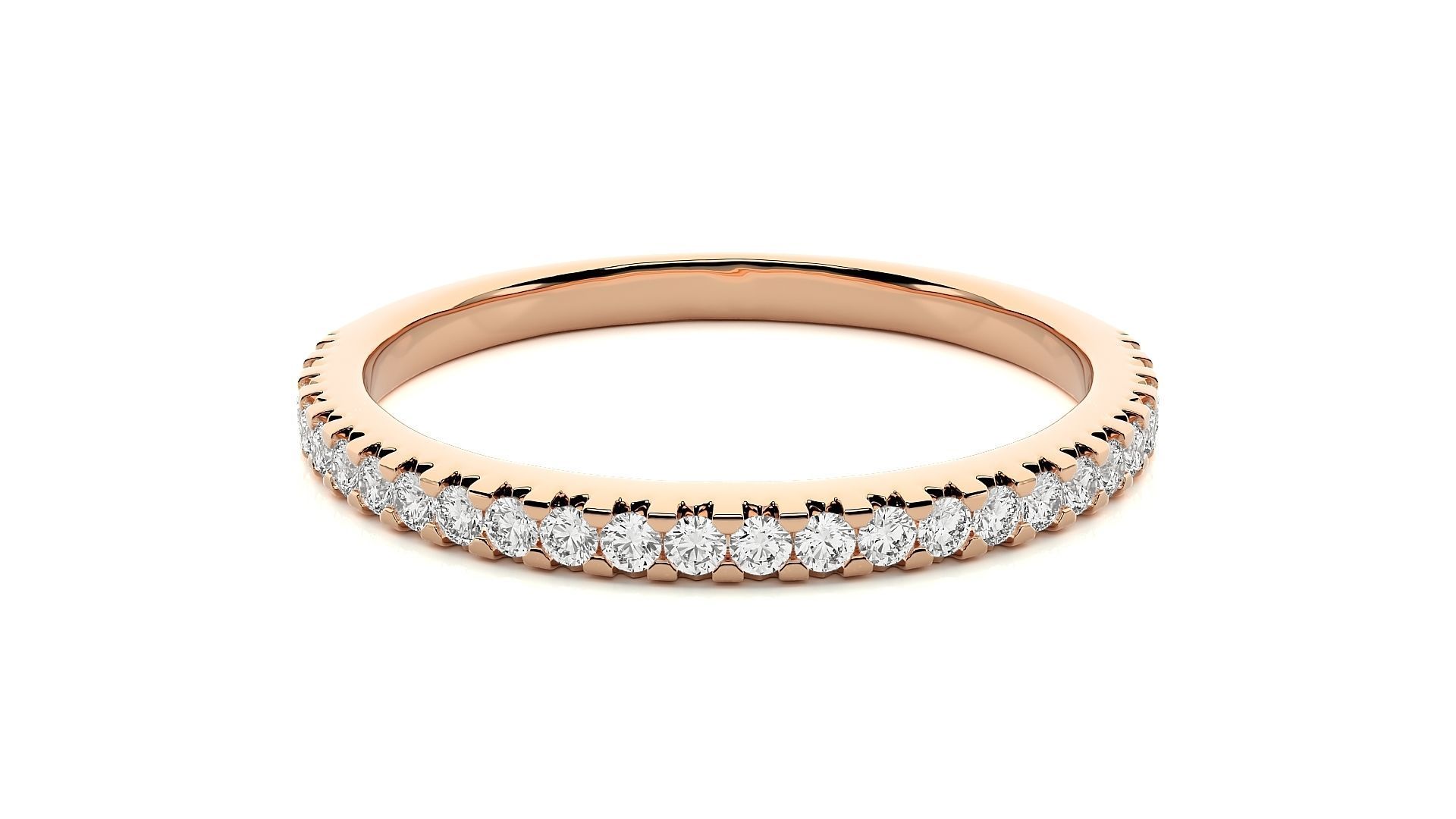 Band ring - CAD 1713 3D print model_1