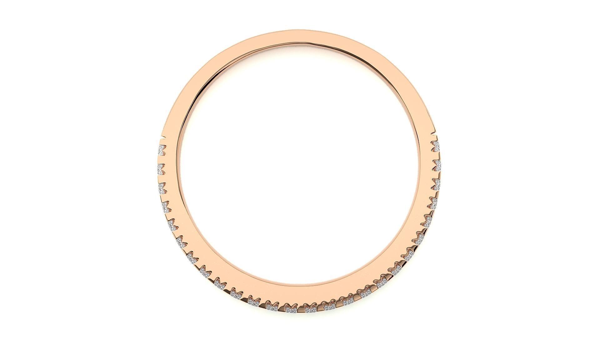 Band ring - CAD 1713 3D print model_2