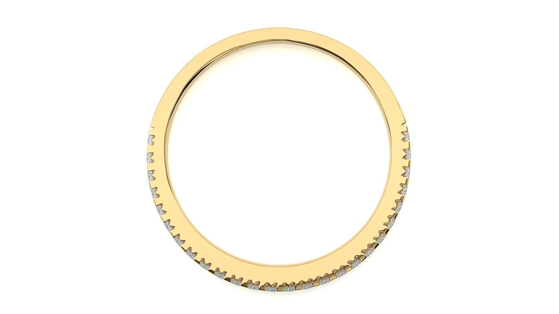 Band ring - CAD 1713 3D print model_8