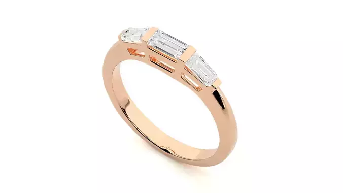 Band ring - CAD 1647 3D print model