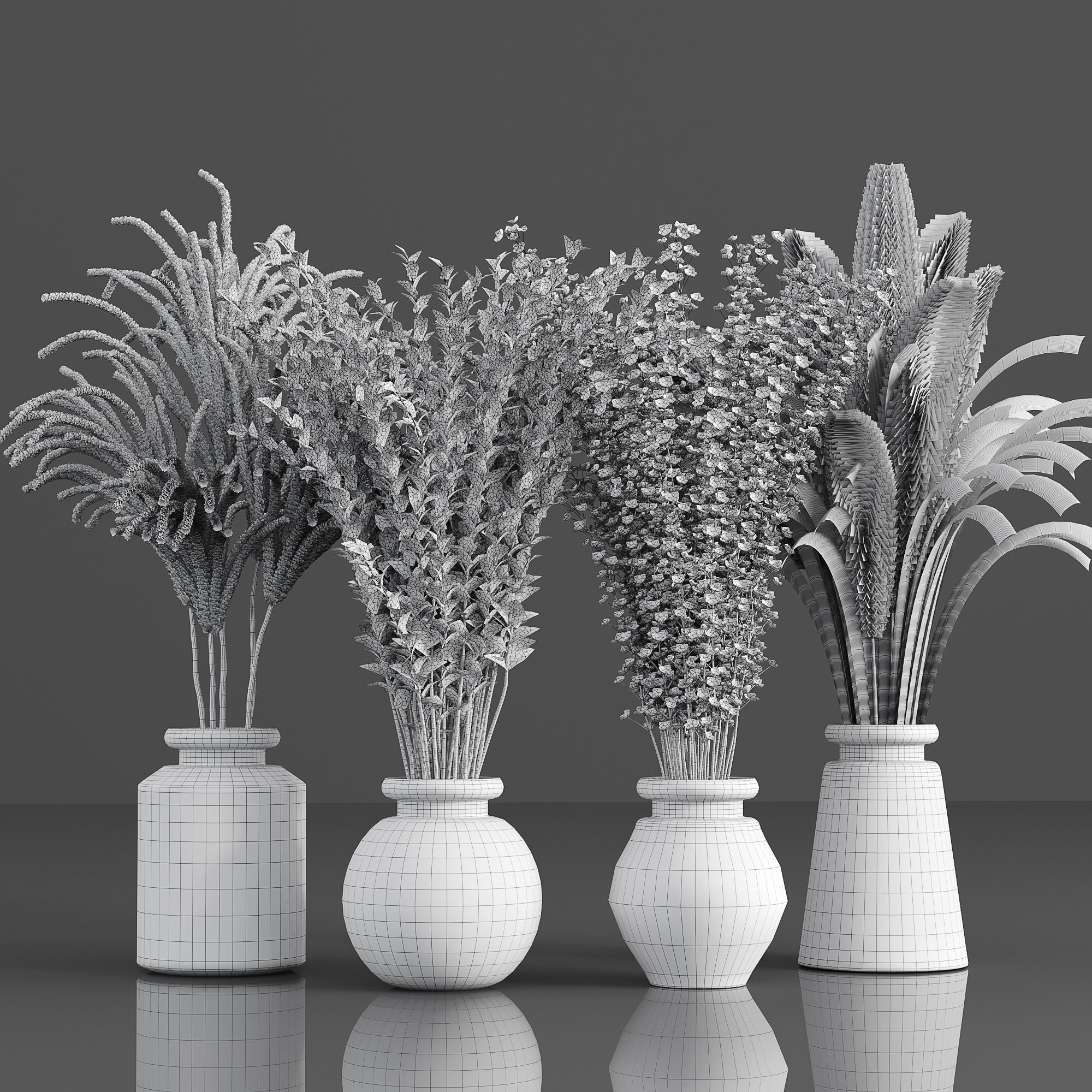 Bouquet 05 3D model_3