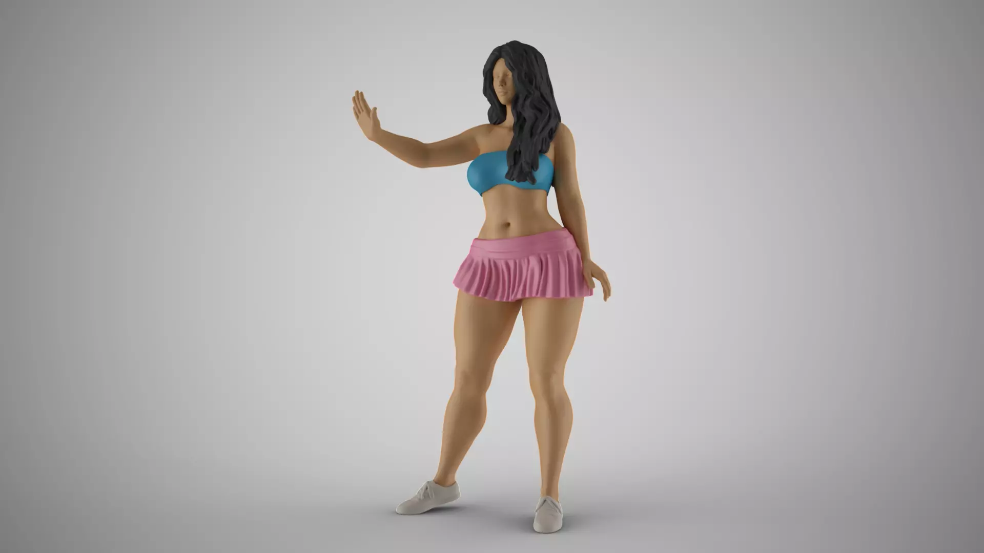 Girl Rejection 3D print model_0