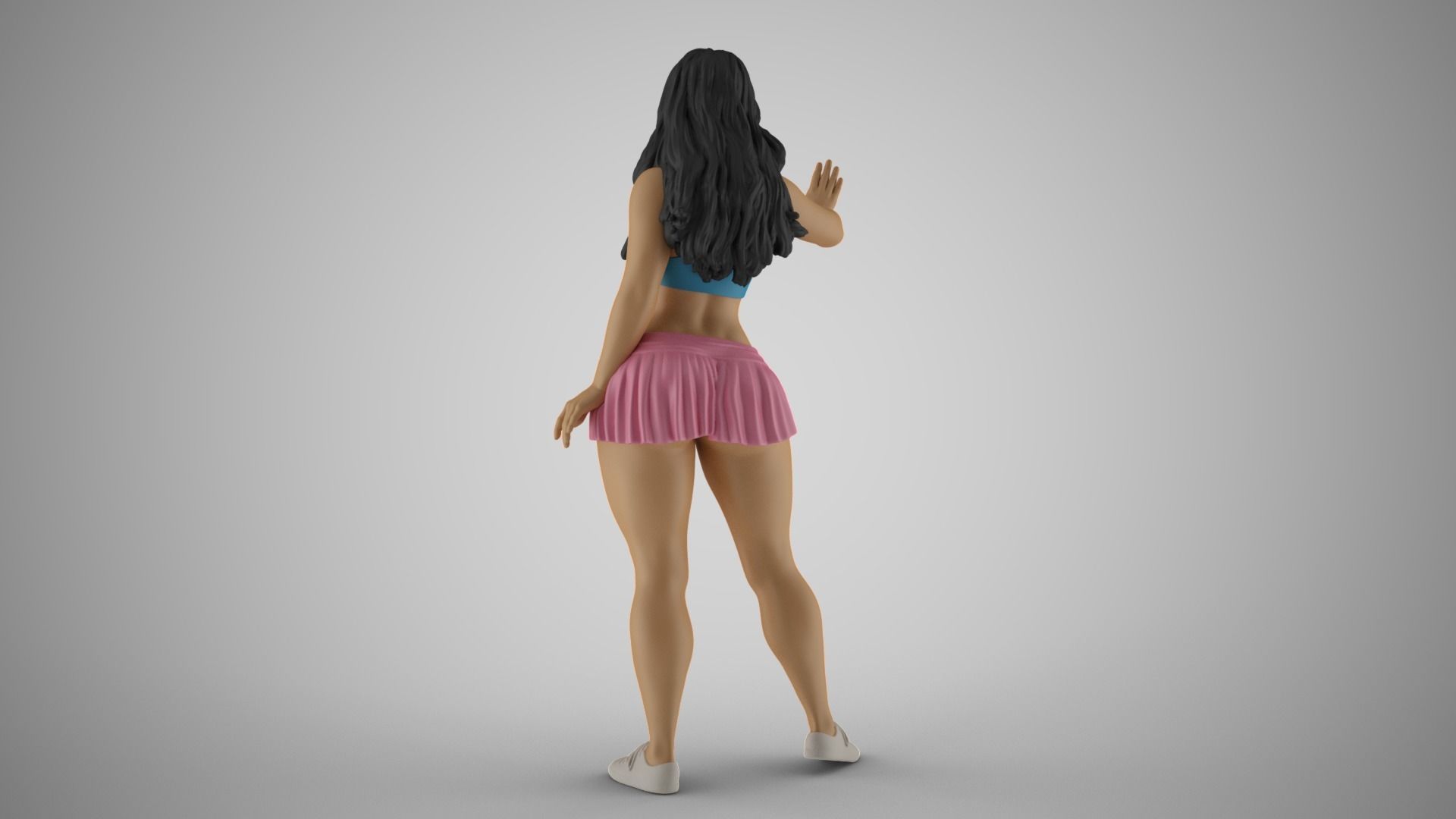 Girl Rejection 3D print model_8