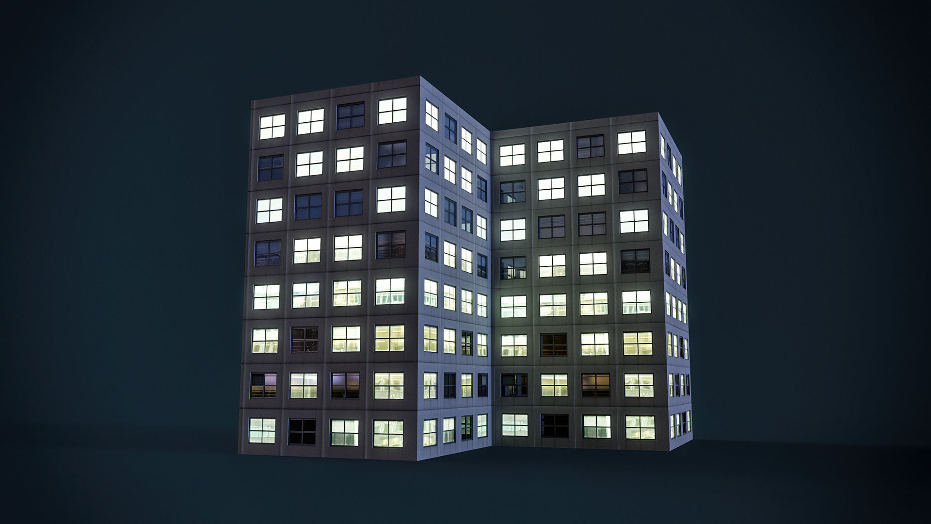 3D Building Bundle 3D model_10