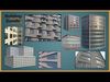 3D Building Bundle 3D model_2