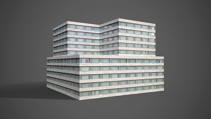 3D Building Bundle 3D model 5
