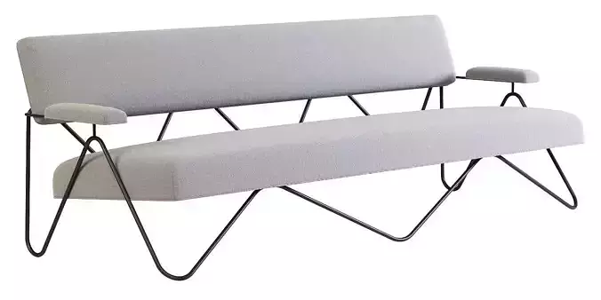 Malibu Sofa 3D model