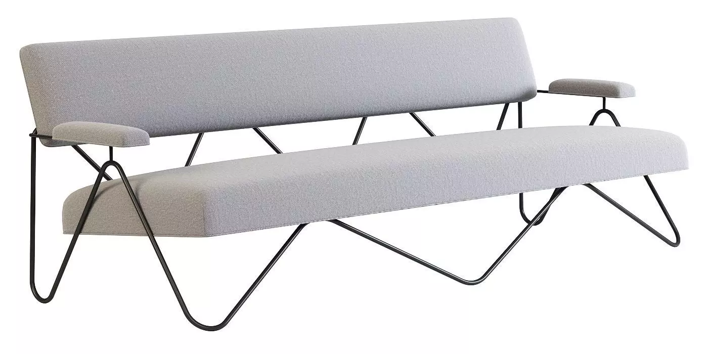 Malibu Sofa 3D model_0
