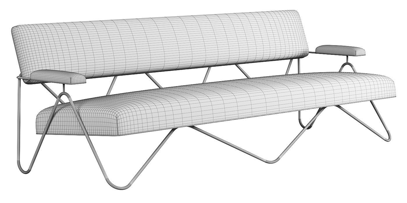 Malibu Sofa 3D model_6