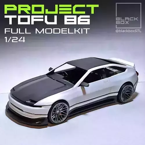 Project Tofu 86 1-24th FULL MODELKIT 3D print model