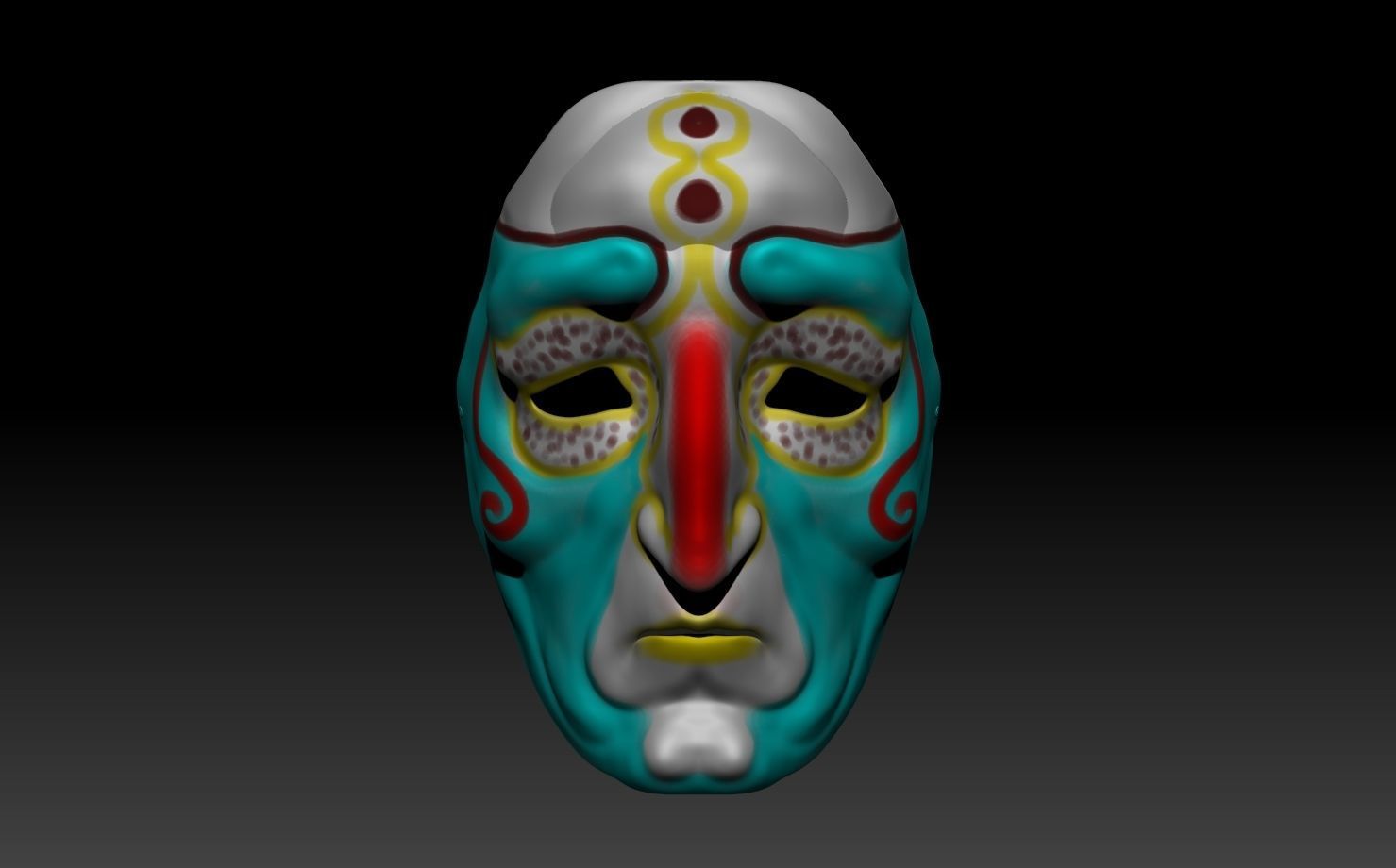 Printable mask 1 3D print model_18
