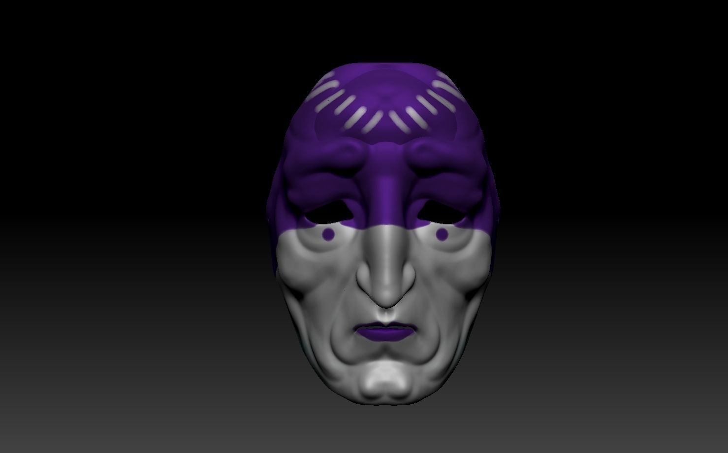 Printable mask 1 3D print model_13