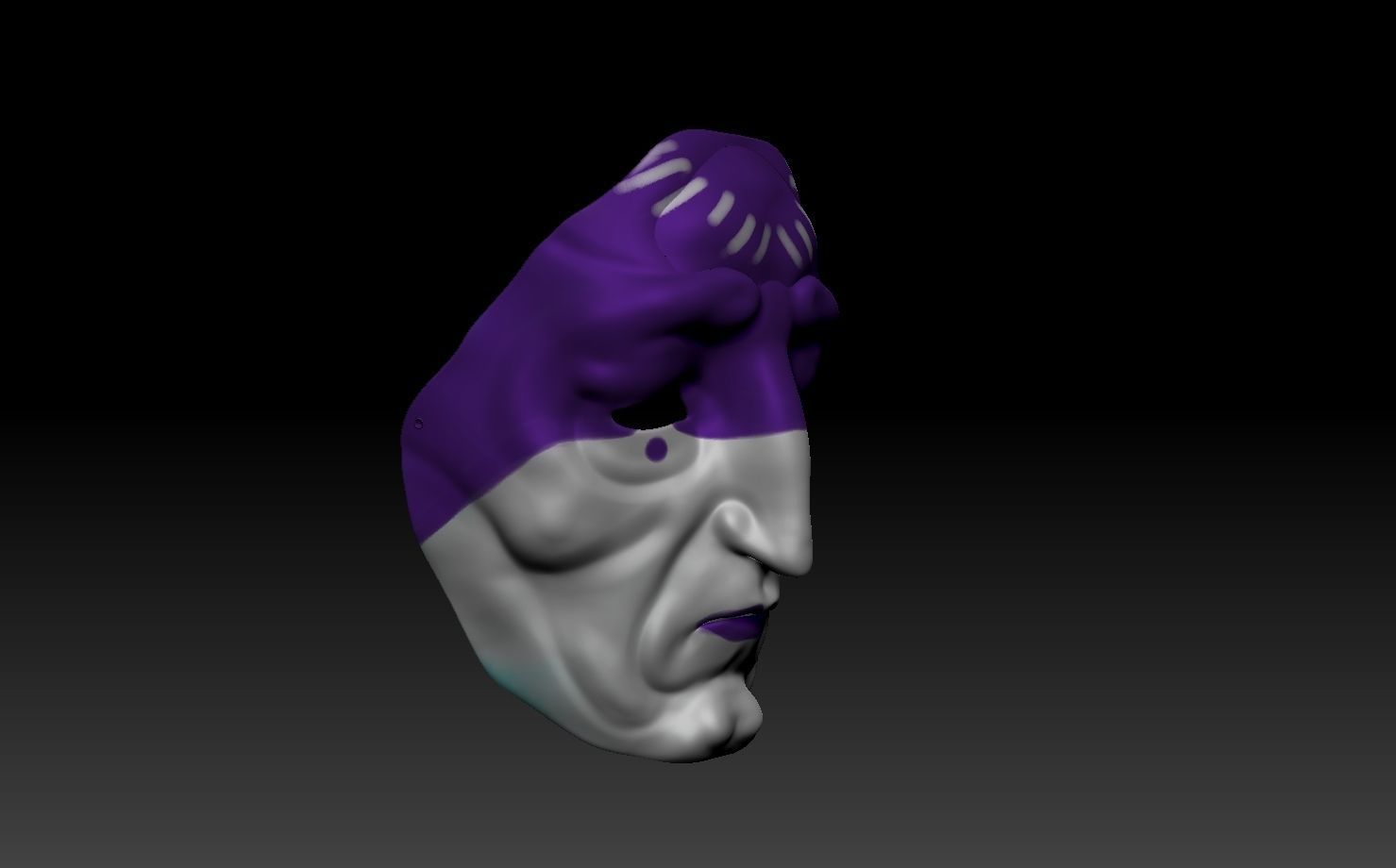 Printable mask 1 3D print model_14