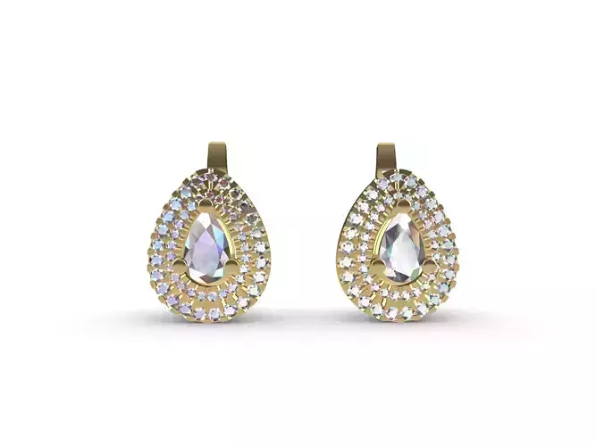 pear earrings 