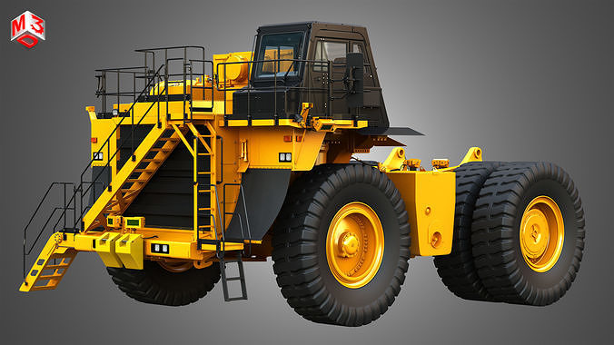 785D - Off-Highway - Mining Truck - Bare Chassis 3D model