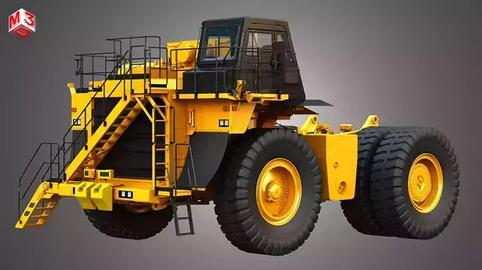 785D - Off-Highway - Mining Truck - Bare Chassis 3D model