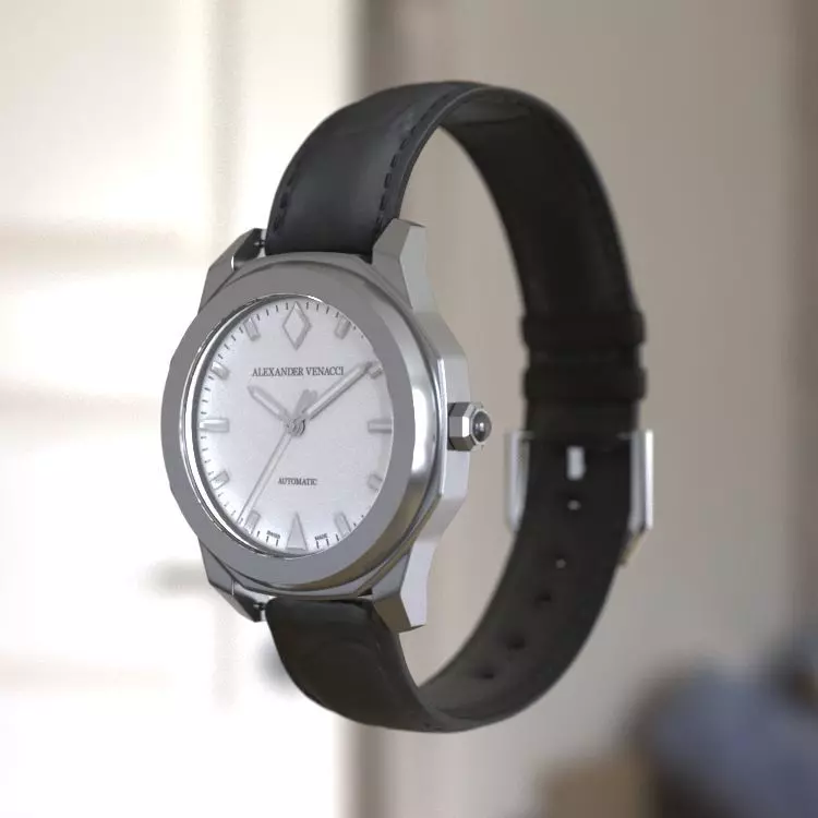 Detailed Watch - Alexander Venacci 3D model_0