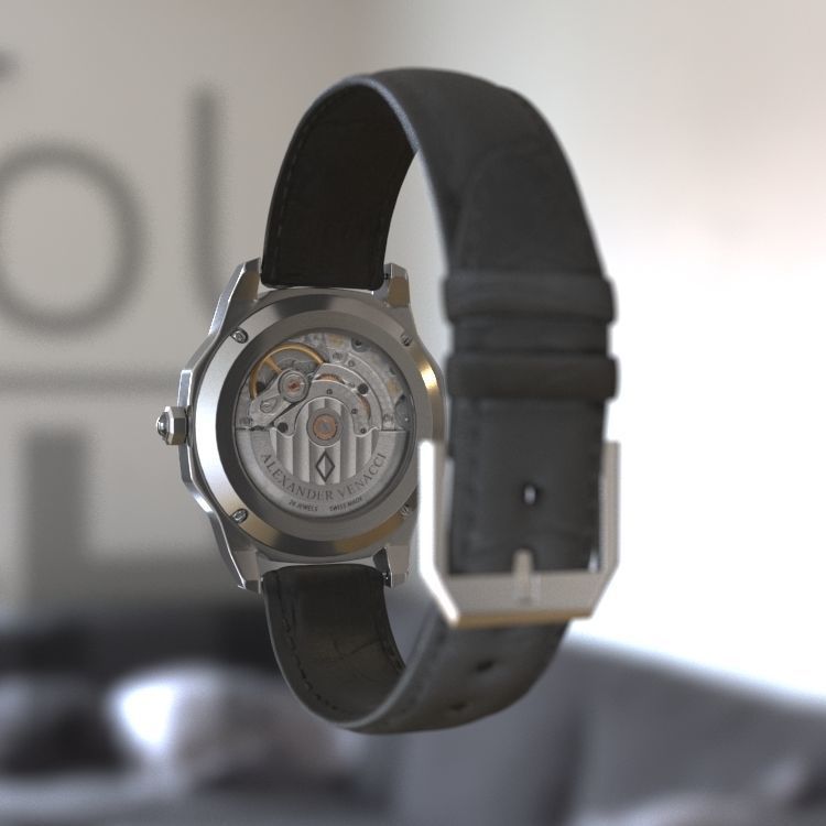Detailed Watch - Alexander Venacci 3D model_2