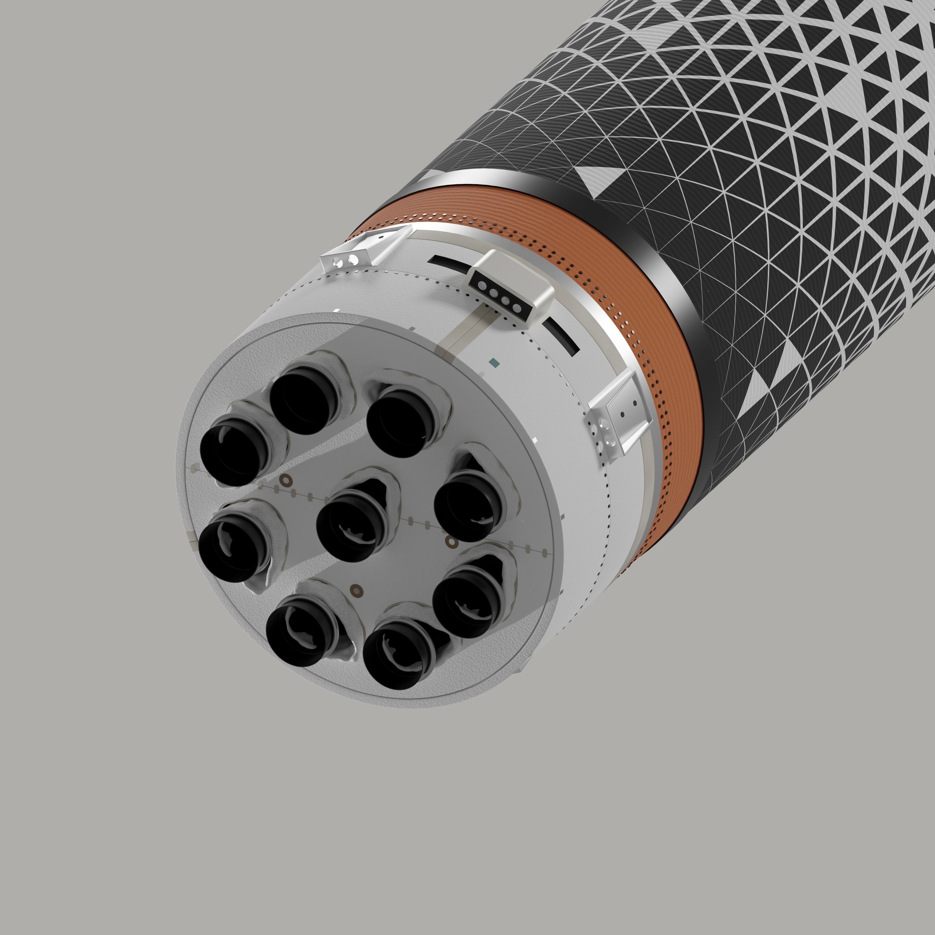 Terran-1 Rocket 3D model_2