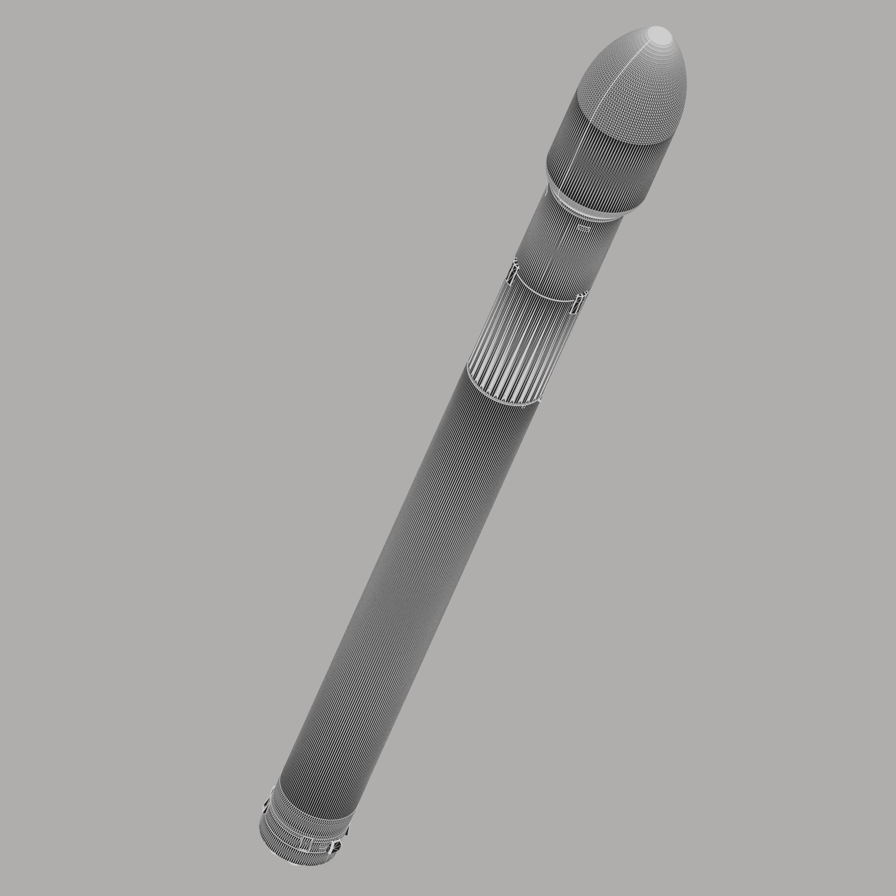 Terran-1 Rocket 3D model_8