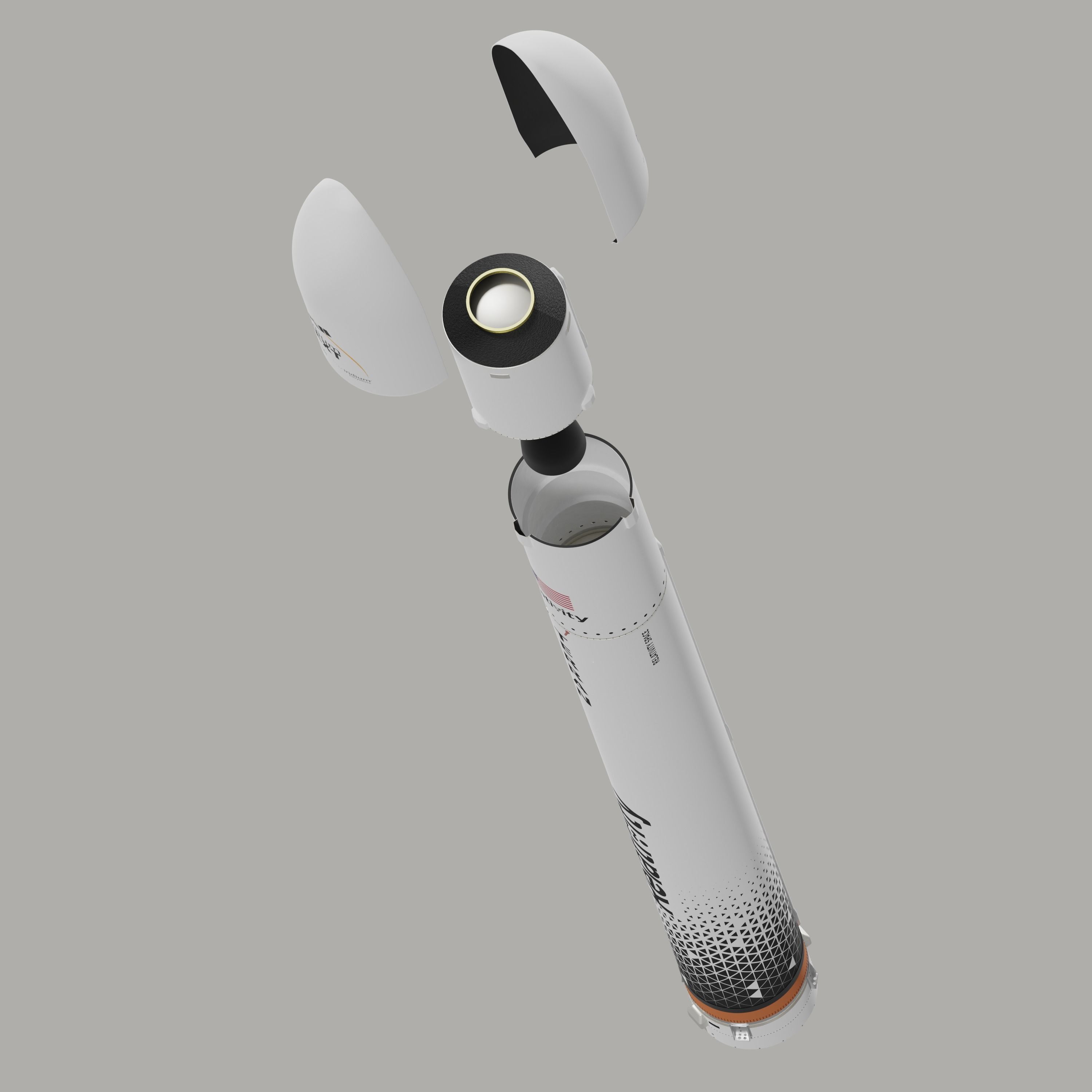 Terran-1 Rocket 3D model_4