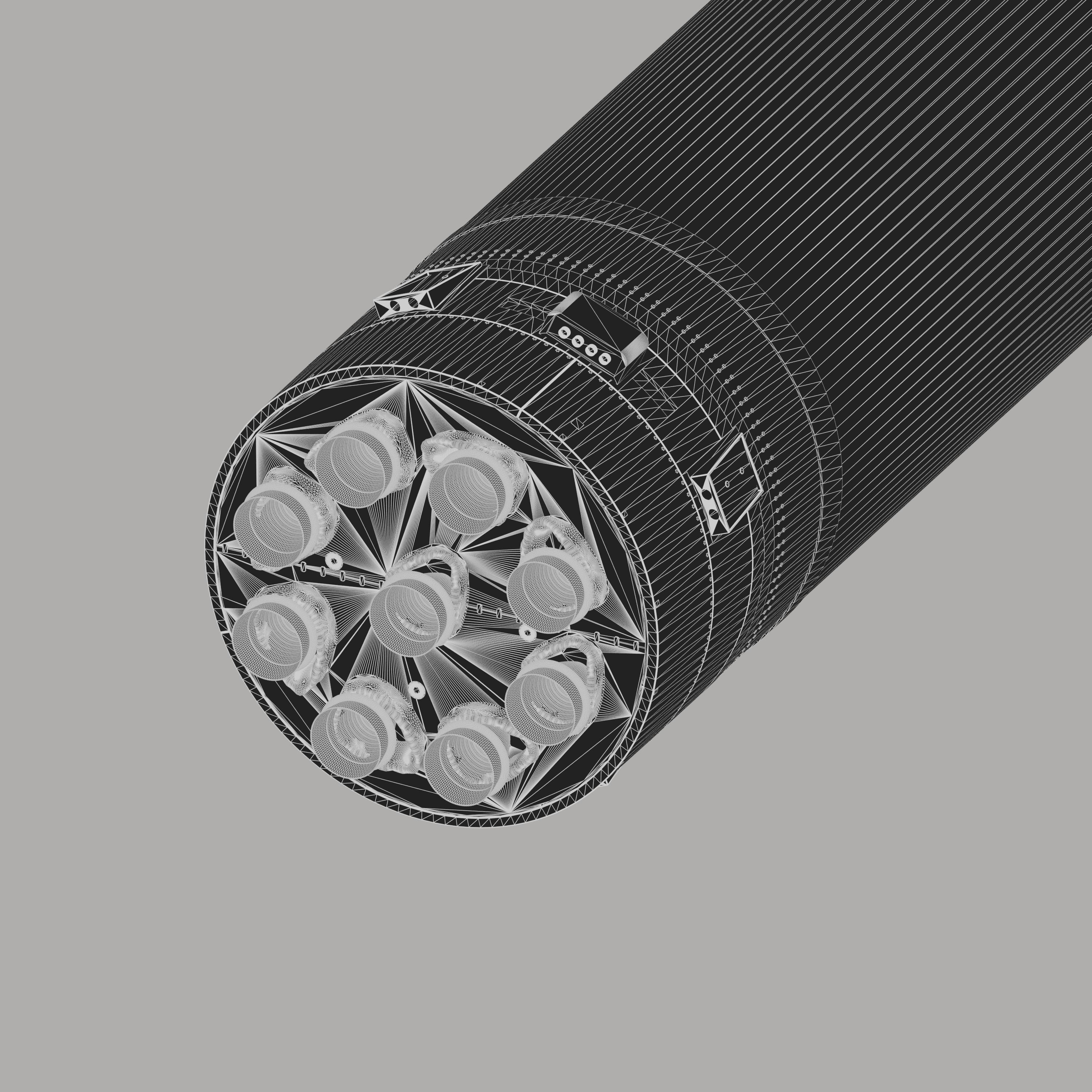 Terran-1 Rocket 3D model_10