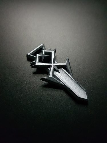 Organization XIII coat decoration zip kingdom hearts 3D print model