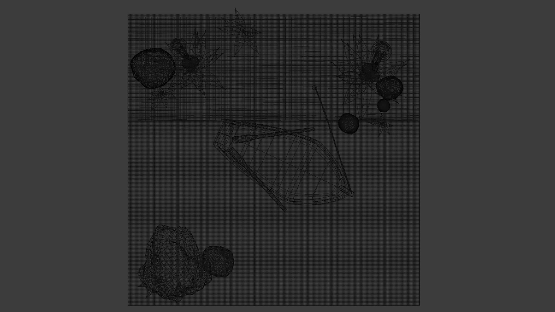 A boat in the tropics tied to the shore 3D model_6