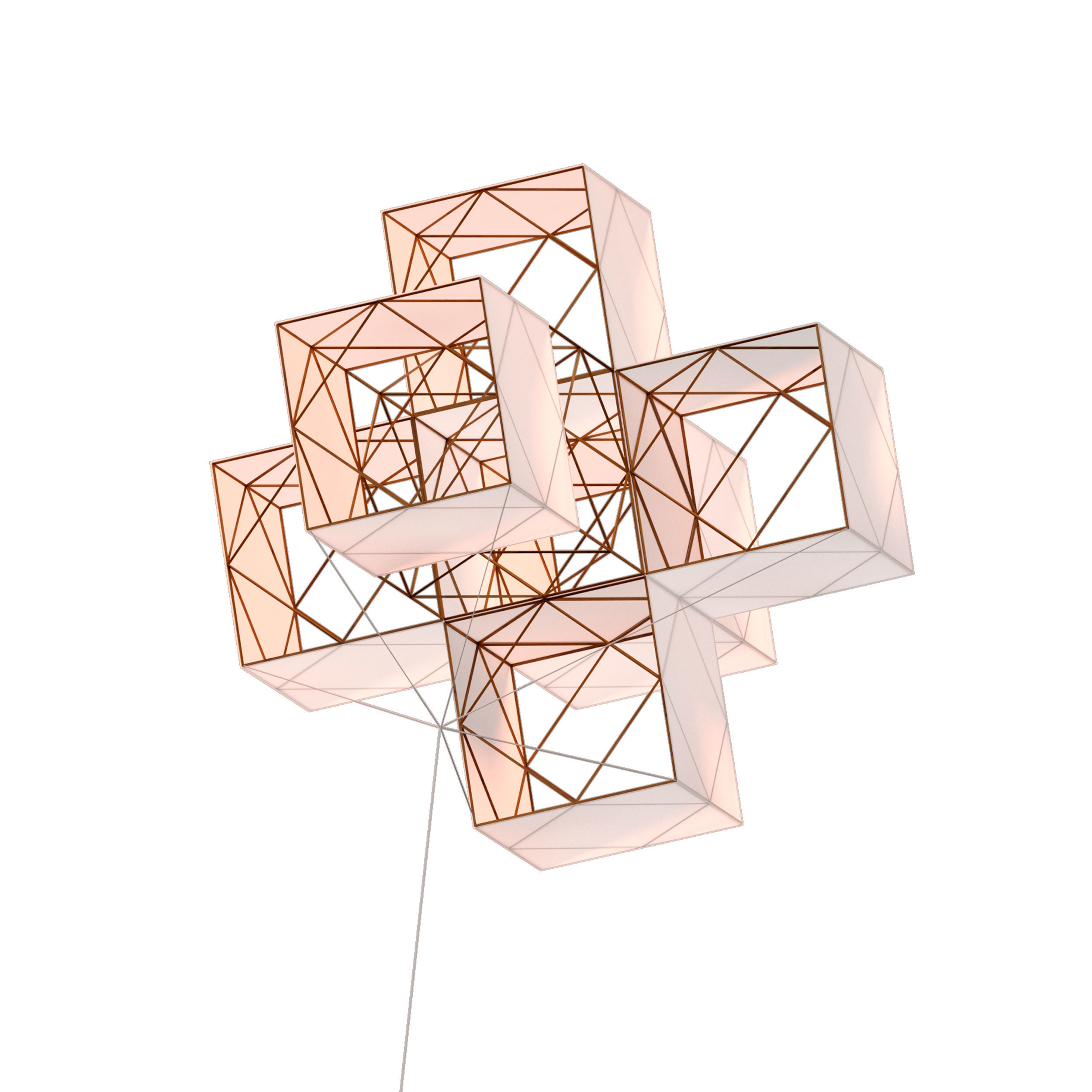 Kite Aircraft 3D model_4