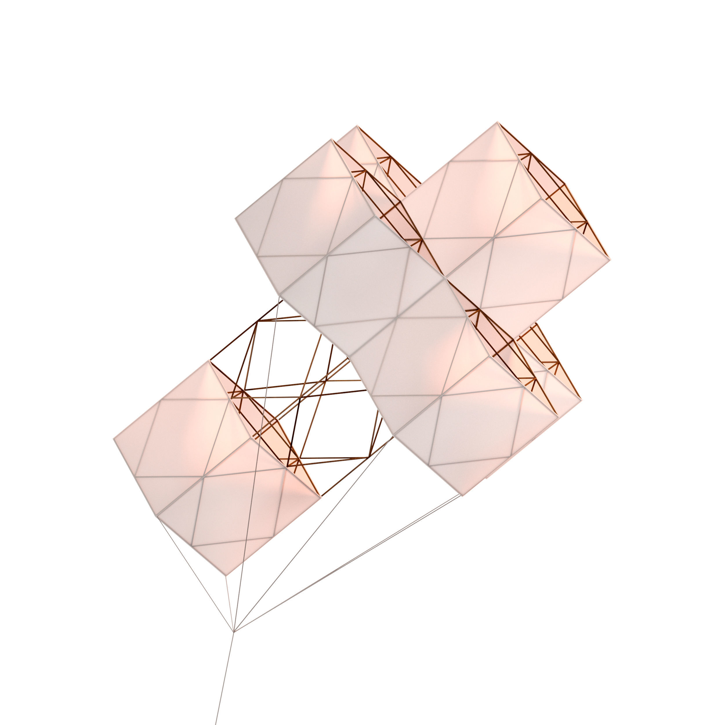 Kite Aircraft 3D model_2